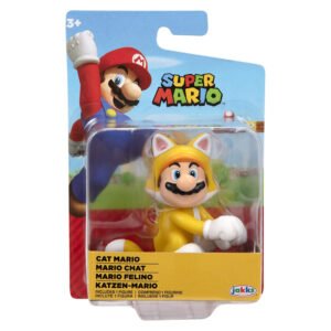 Figura Jakks Super Mario 2.5"-Cat Mario (42547)