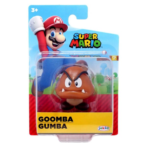 Figura Jakks Super Mario 2.5"-Goomba / Gumba (42549)
