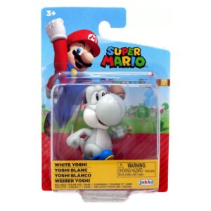 Figura Jakks Super Mario 2.5"-White Yoshi (1456)