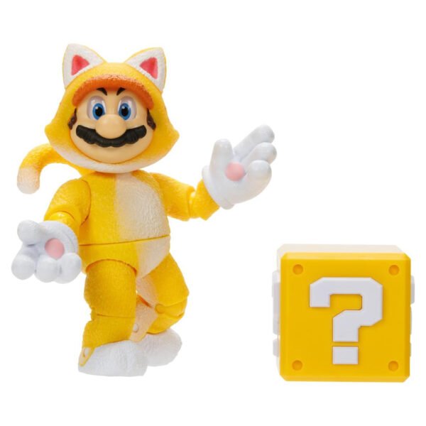 Figura Jakks Super Mario 4"-Cat Mario (7281)