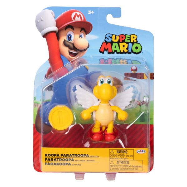 Figura Jakks Super Mario 4"-Koopa Paratroopa (8653)