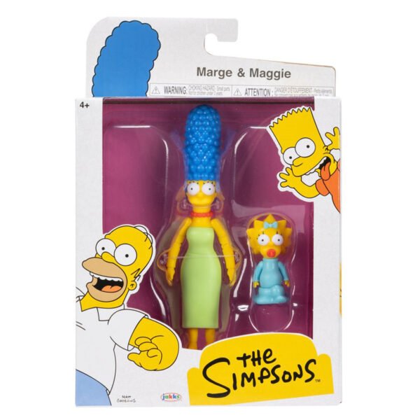 Figura Jakks The Simpsons 5" Marge & Maggie (19687)