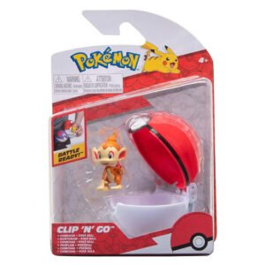Figura Jazwares Pokémon Clip 'n' Go Pokeball - Pichu & Premier Ball (24659)