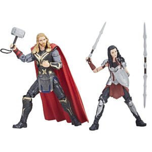 Figura Hasbro Marvel Legends Thor The Dark World - Thor + Sif 2pack E2448