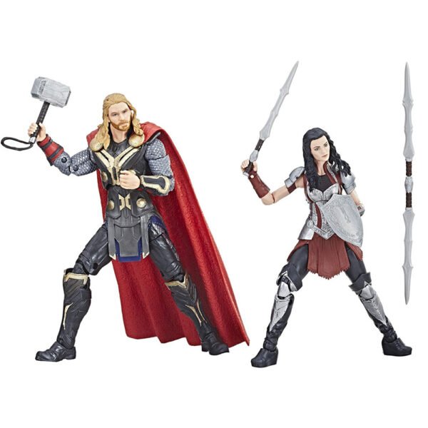 Figura Hasbro Marvel Legends Thor The Dark World - Thor + Sif 2pack E2448