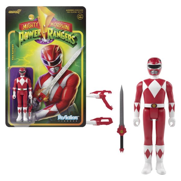 Figura Super7 Mighty Morphin Power Rangers - Red Ranger 153416