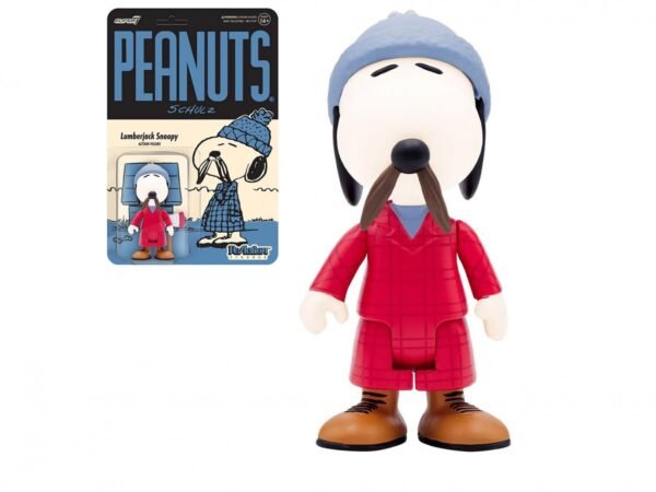 Figura Super7 Peanuts - Snoopy Lumberjack 17098