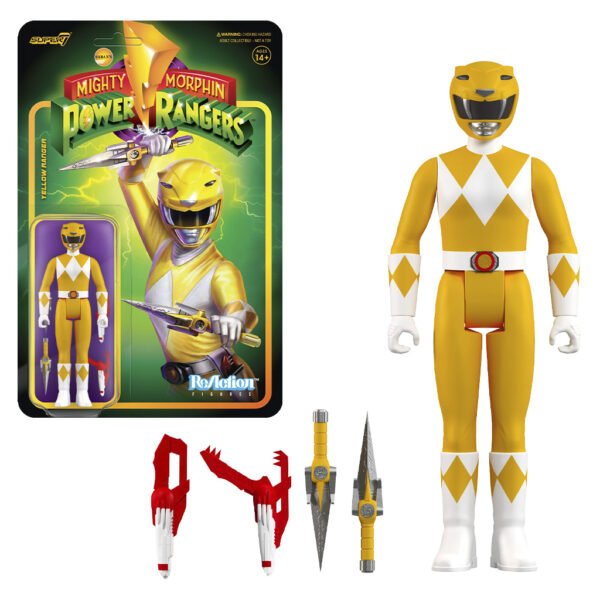 Figura Super7 Mighty Morphin Power Rangers - Yellow Ranger 14202