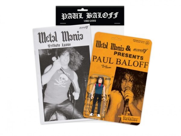 Figura Super7 Rock Metal Mania - Paul Baloff 21194