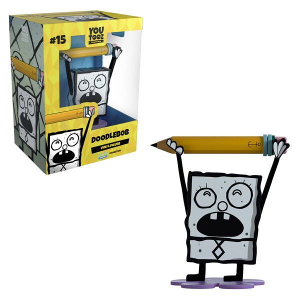 Figura Youtooz Bob Esponja Calça Quadrada - Doodlebob #15 (810085559740)