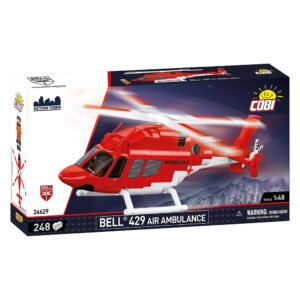 Juguete de Armar Cobi Blocks Action Town - Bell 429 Air Ambulance 248 Piezas