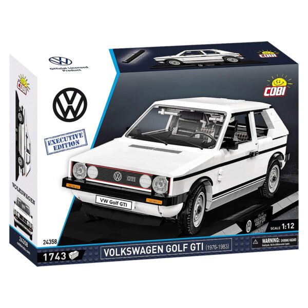 Juguete de Armar Cobi Blocks Action Town - Volkswagen Golf Gti 1743 Piezas - Escala 1/12 (24358)