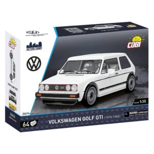Juguete de Armar Cobi Blocks Action Town - Volkswagen Golf Gti Blanco 68 Piezas (1976-1983)