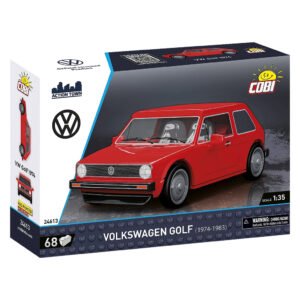 Juguete de Armar Cobi Blocks Action Town - Volkswagen Golf Gti Rojo 68 Piezas (1976-1983)