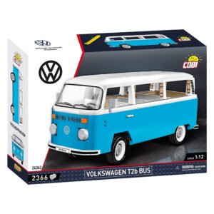 Juguete de Armar Cobi Blocks Action Town - Volkswagen T2b Bus 2366 Piezas - Escala 1/12 (24362)