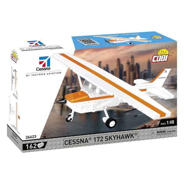 Juguete de Armar Cobi Blocks - Cessna 172 Skyhawk 162 Piezas - Escala 1/48 (26623)