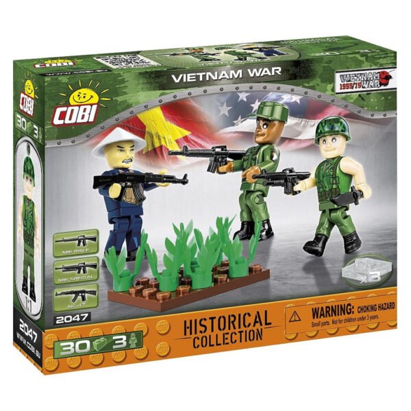 Juguete de Armar Cobi Blocks Historical Collection: Vietnam War 30 Piezas (2047)
