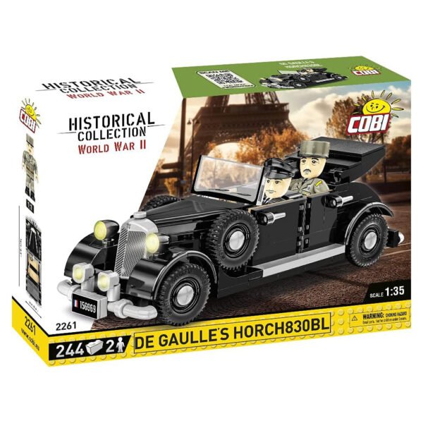 Juguete de Armar Cobi Blocks Historical Collection: World War Ii - de Gaulle's Horch830bl 244 PIEZAS-1/35 (2261)