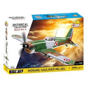 Juguete de Armar Cobi Blocks Historical Collection: World War Ii - Morane - Saulnier Ms.406 (317 Piezas)