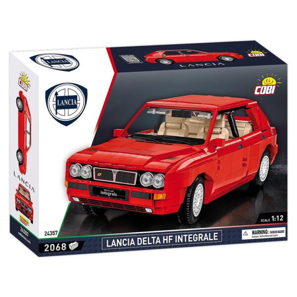 Juguete de Armar Cobi Blocks - Lancia Delta Hf 2068 Piezas - Escala 1/12 (24357)