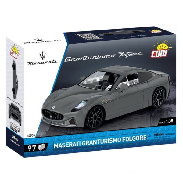Juguete de Armar Cobi Blocks - Maserati Granturismo Folgore 97 Piezas - Escala 1/35 (24506)