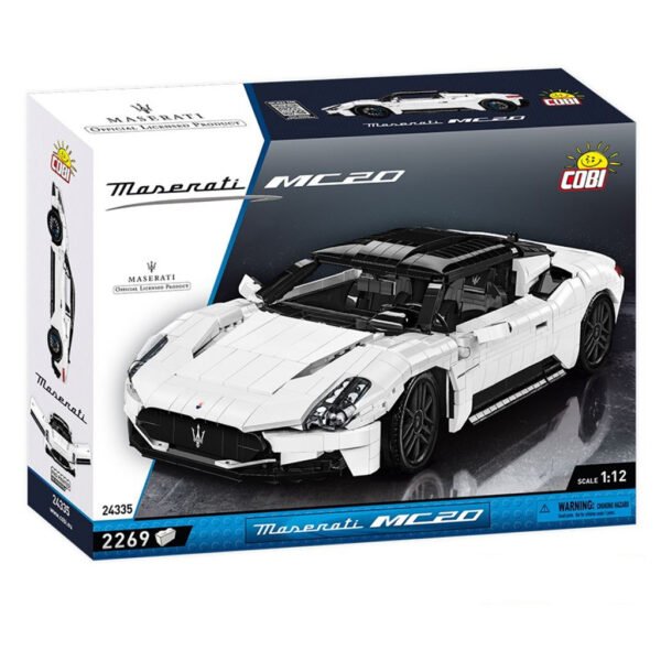 Juguete de Armar Cobi Blocks - Maserati Mc20 2269 Piezas - Escala 1/12 (24335)