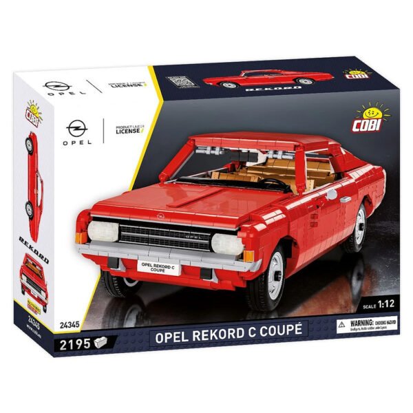 Juguete de Armar Cobi Blocks - Opel Rekord C Coupé 2195 Piezas - Escala 1/12 (24345)