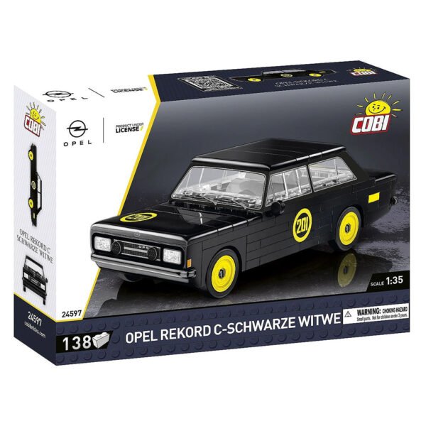 Juguete de Armar Cobi Blocks - Opel Rekord C-schwarze Witwe 138 Piezas - Escala 1/35 (24597)