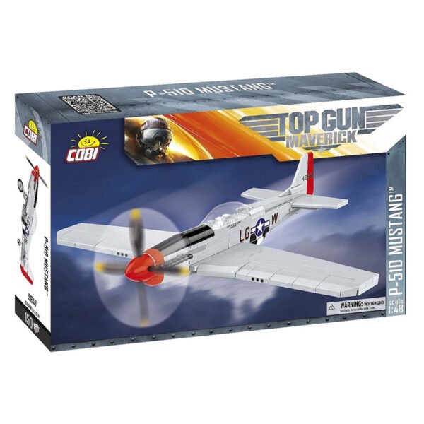 Juguete de Armar Cobi Blocks Top Gun MAVERICK-P-51D Mustang 150 Piezas (5847)
