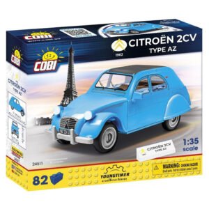 Juguete de Armar Cobi Blocks Youngtimer Collection - Citroen 2cv Type Az 82 Piezas - Escala 1/35