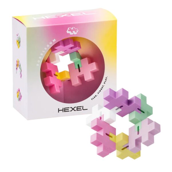 Juguete de Armar Plus Plus Hexel - Bubblegum (1810)