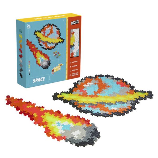 Juguete de Armar Plus Plus Puzzle By Number 500PCS-SPACE (2520)
