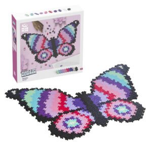 Juguete de Armar Plus Plus Puzzle By Number 80 Pcs - Butterfly (2551)