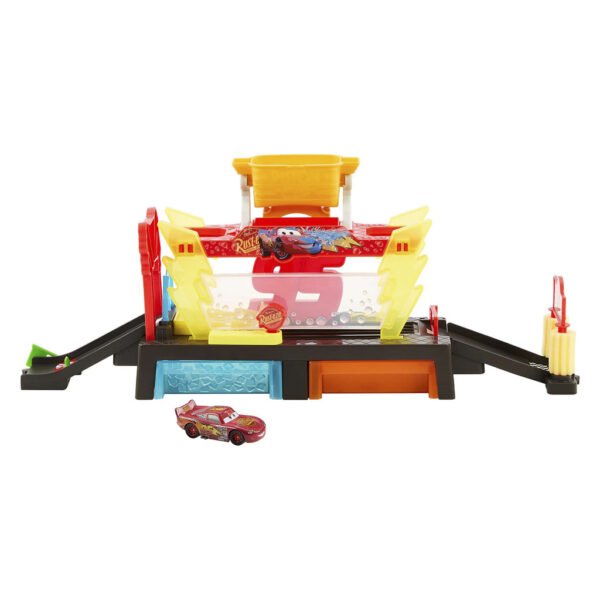 Juguete Mattel Disney Pixar Cars - Race Ready Car Wash (jbm70)