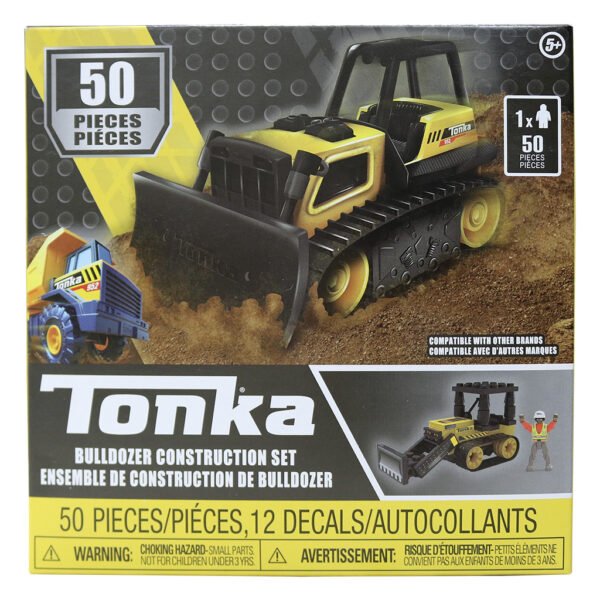 Juguete de Armar Tonka Bulldozer Construction SET-50 Piezas (TK3521-01)