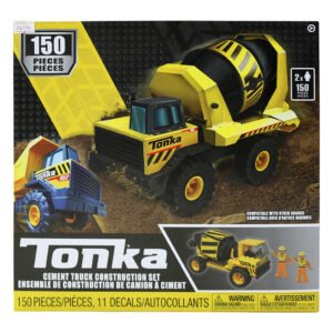 Juguete de Armar Tonka Cement Truck Construction SET-150 Piezas (TK3523-01-7233)