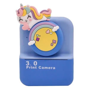 Cámara Digital Infantil con Impresión Térmica Satellite A-DV935 Pantalla 2"-Azul