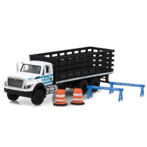 Camión Greenlight S.d.trucks Ser.3 2017 Nypd Escala 1/64-BLANCO e Negro