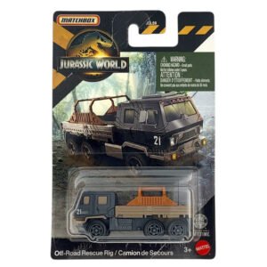 Camión Matchbox Jurassic World Rebirth - Off-road Rescue Rig (jgk99)