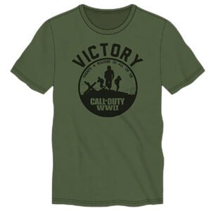 Camiseta Call Of Duty World War 2 Verde - Talla P