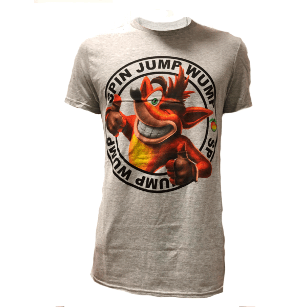 Camiseta Crash Spin Jump Wump *média*