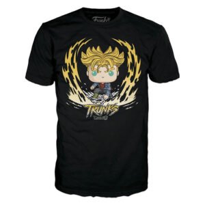 Camiseta Funko Pop Tees Dragon Ball Super: Trunks - Talla Sm (65430)