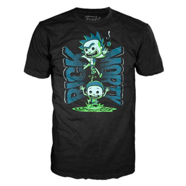 Camiseta Funko Pop Tees Rick And Morty: Morty Portal - Talla Egg