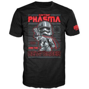 Camiseta Funko Pop Tees Star Wars Captain Phasma Poster - Talla Gg
