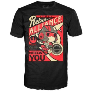 Camiseta Funko Pop Tees Star Wars: Poe Dameron - Talla Gg