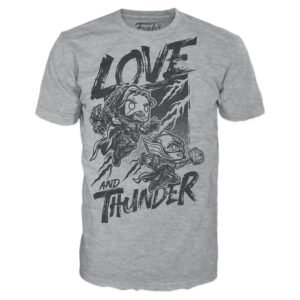 Camiseta Funko Tees Marvel Thor Love And Thunder - Talla S
