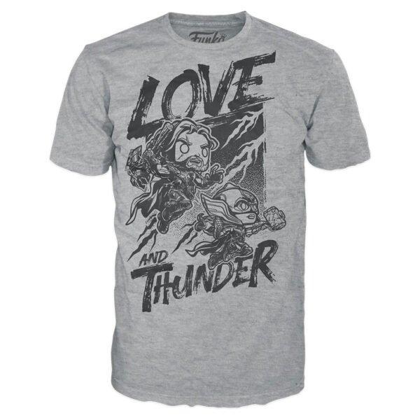 Camiseta Funko Tees Marvel Thor Love And Thunder - Talla S