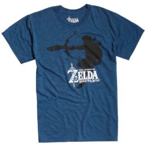 Camiseta The Legend Of Zelda Breath Of The Wild Azul - Talla P