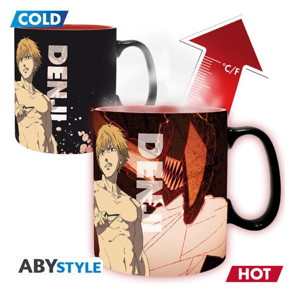 Taza Abystyle Chainsaw Man - Denji & Aki (5089)