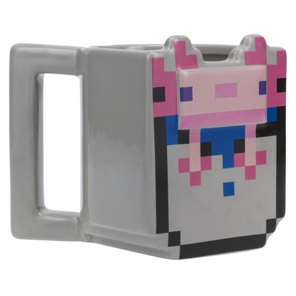 Taza Paladone Minecraft - Bucket Of Axolotl Mug (1158)